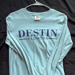 Comfort Colors Light Blue Long Sleeve Shirt